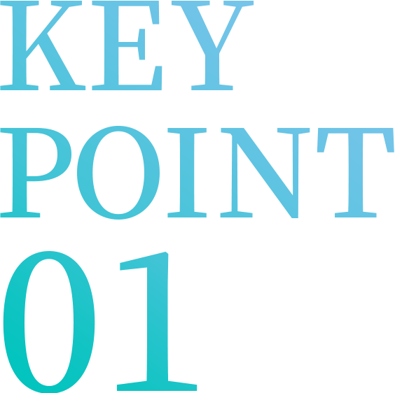 KEY POINT 01